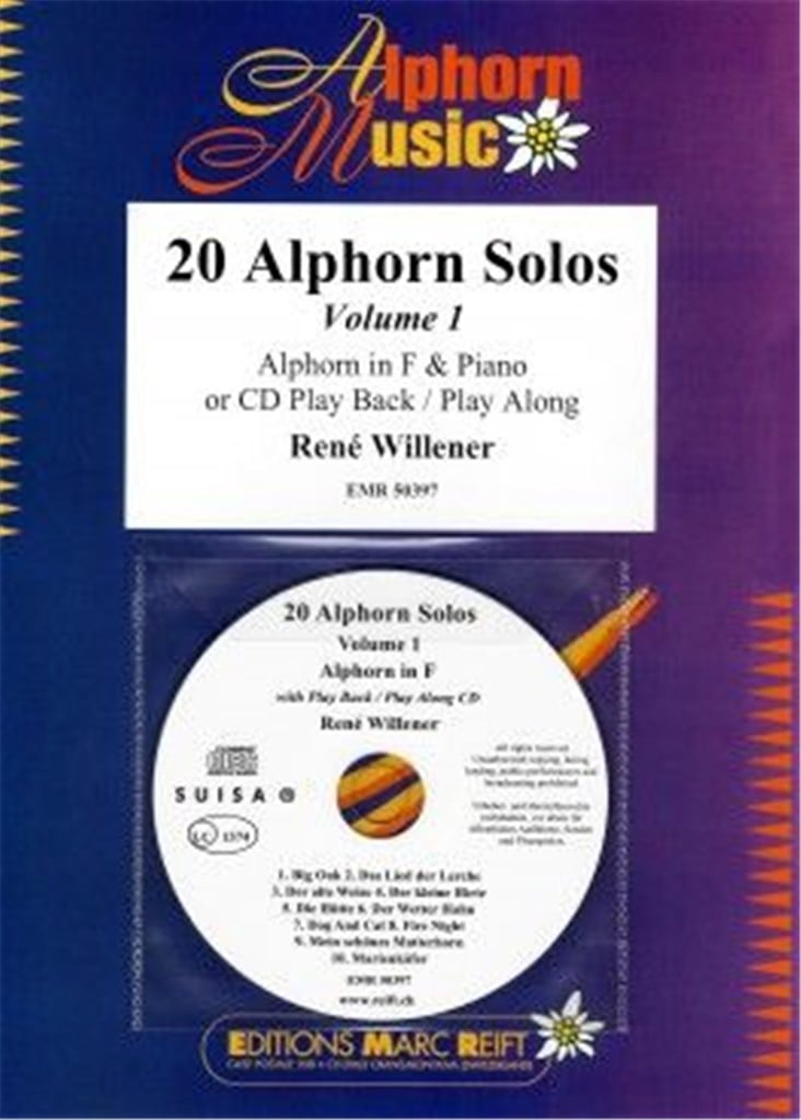 20 Alphorns Solos Volume 1